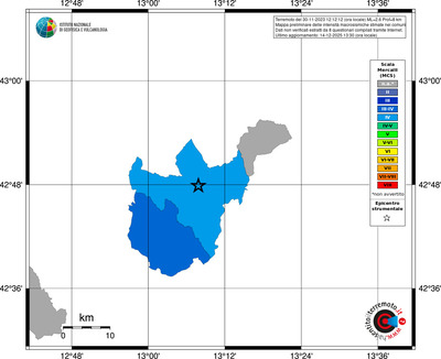 Mappa MCS - territori comuni