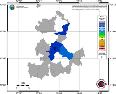 Mappa MCS - territori comuni
