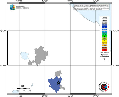 Mappa MCS - territori comuni