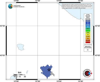 Mappa MCS - territori comuni