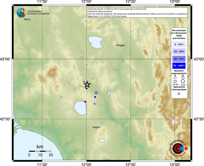 Mappa comuni con almeno 3 questionari