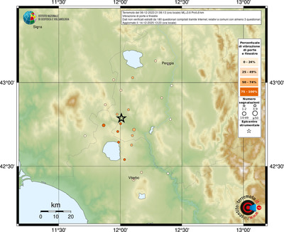 Mappa comuni con almeno 3 questionari