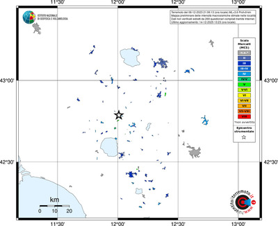 Mappa MCS - territori località