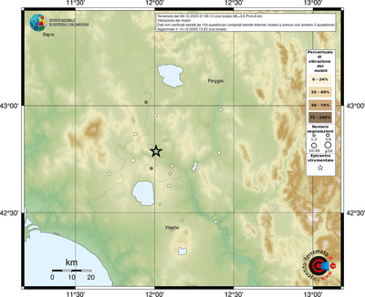 Mappa comuni con almeno 3 questionari
