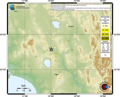 Mappa comuni con almeno 3 questionari