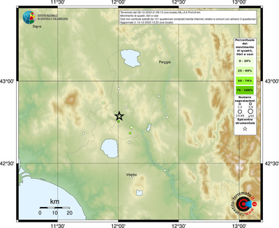 Mappa comuni con almeno 3 questionari