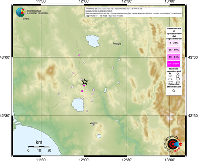 Mappa comuni con almeno 3 questionari