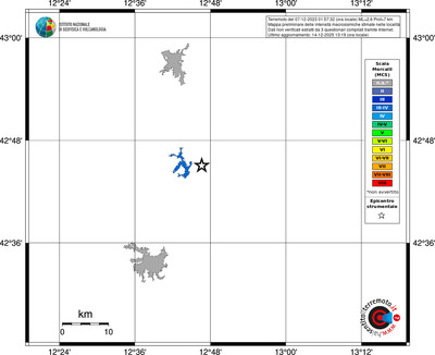Mappa MCS - territori località