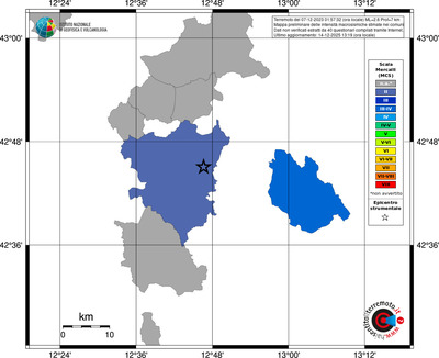 Mappa MCS - territori comuni