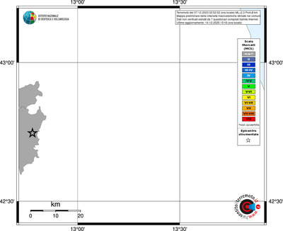 Mappa MCS - territori comuni