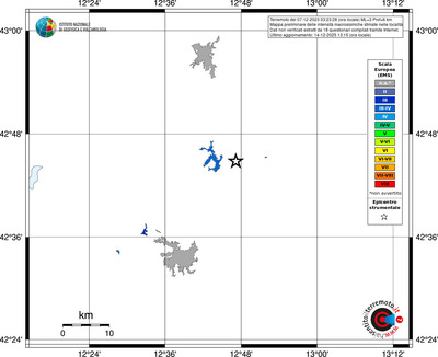 Mappa EMS - territori località