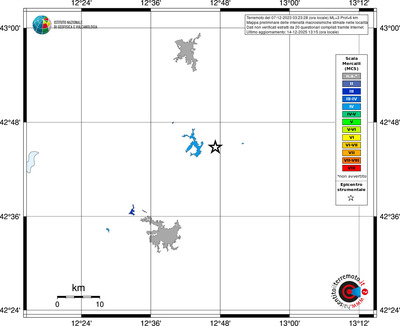 Mappa MCS - territori località