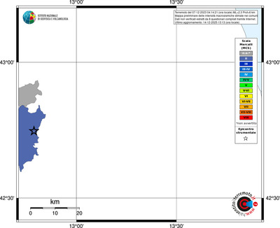 Mappa MCS - territori comuni