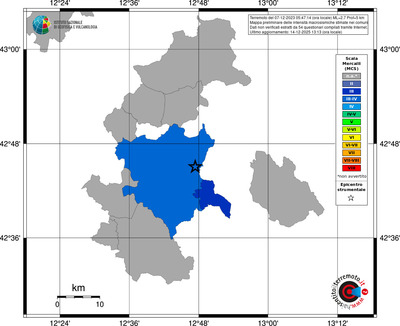 Mappa MCS - territori comuni