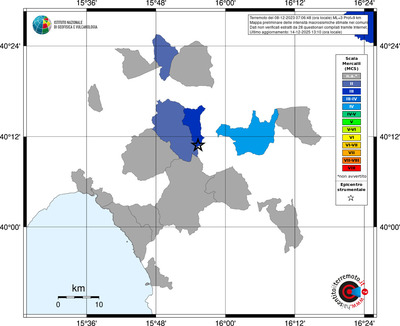 Mappa MCS - territori comuni