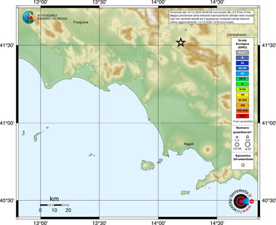 Mappa EMS - località