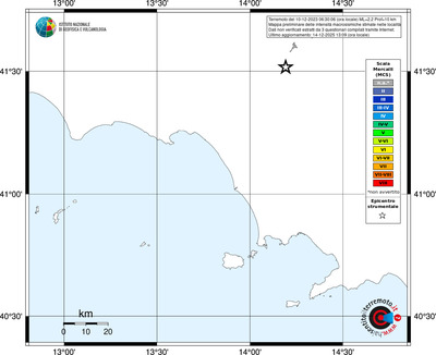 Mappa MCS - territori località