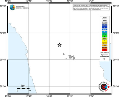 Mappa EMS - territori località