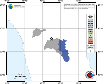 Mappa MCS - territori comuni