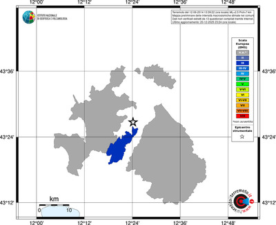 Mappa EMS - territori comuni