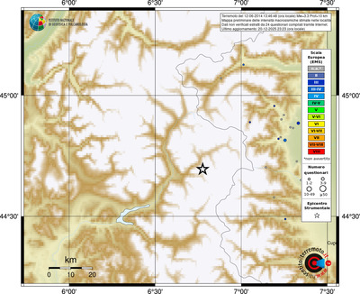 Mappa EMS - località