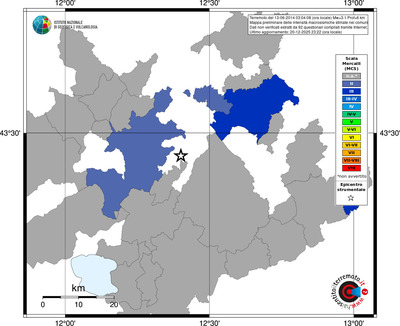 Mappa MCS - territori comuni