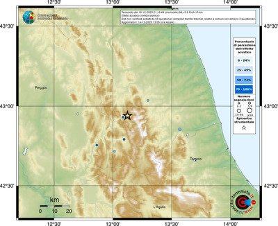Mappa comuni con almeno 3 questionari