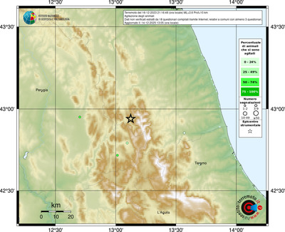 Mappa comuni con almeno 3 questionari