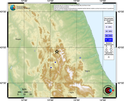 Mappa comuni con almeno 3 questionari