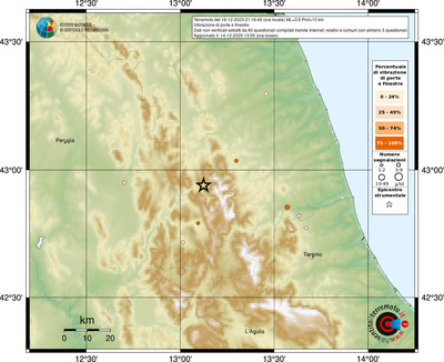 Mappa comuni con almeno 3 questionari
