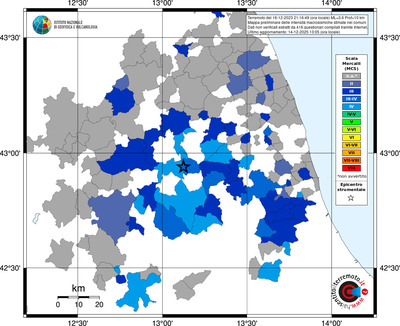 Mappa MCS - territori comuni