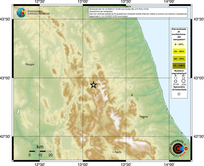 Mappa comuni con almeno 3 questionari