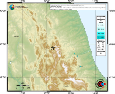 Mappa comuni con almeno 3 questionari