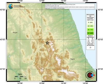Mappa comuni con almeno 3 questionari
