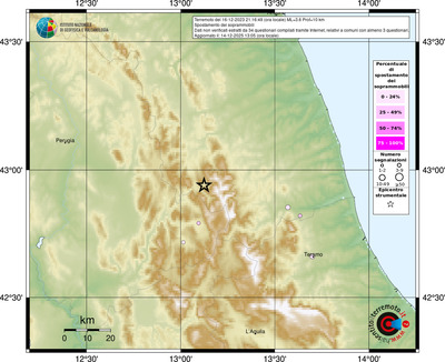 Mappa comuni con almeno 3 questionari