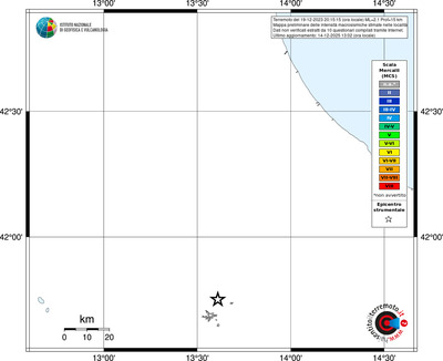 Mappa MCS - territori località