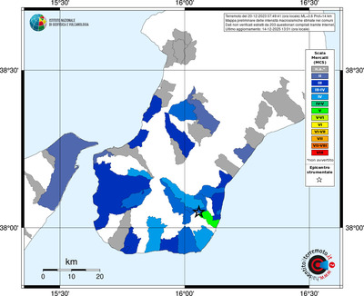 Mappa MCS - territori comuni
