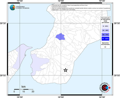 Mappa territorio comunale con almeno 3 questionari