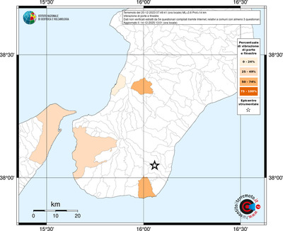 Mappa territorio comunale con almeno 3 questionari