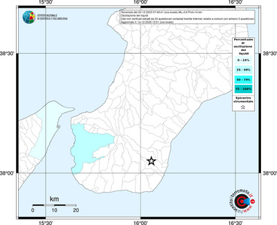 Mappa territorio comunale con almeno 3 questionari
