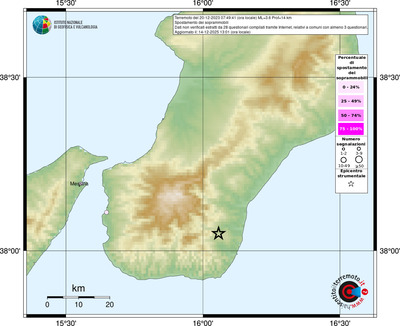 Mappa comuni con almeno 3 questionari