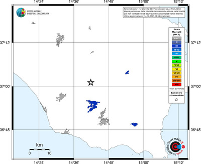 Mappa MCS - territori località