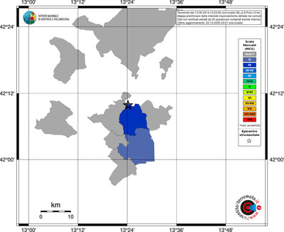 Mappa MCS - territori comuni