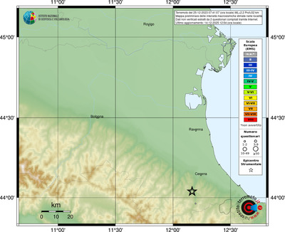 Mappa EMS - località