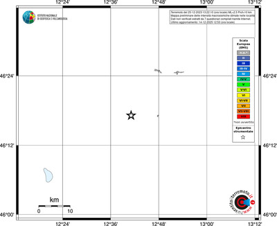 Mappa EMS - territori località