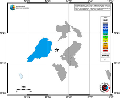Mappa MCS - territori comuni