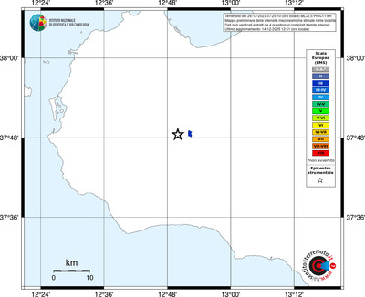 Mappa EMS - territori località