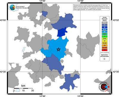 Mappa MCS - territori comuni