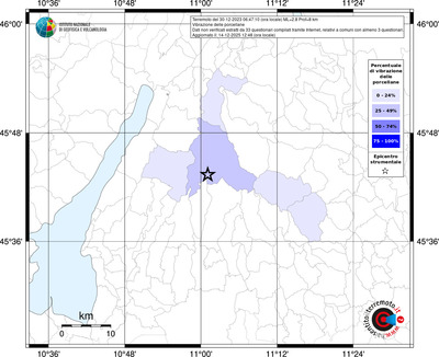 Mappa territorio comunale con almeno 3 questionari