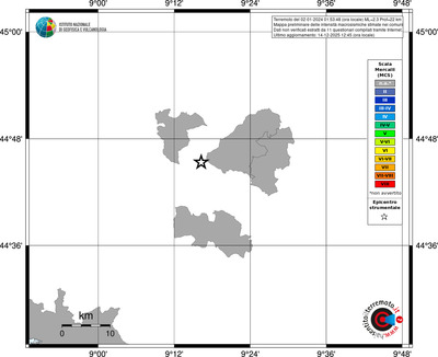 Mappa MCS - territori comuni
